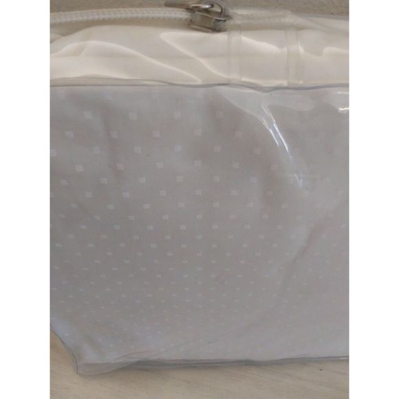 CHARISMA California King Fitted Sheet Ivory Dot Pattern 400TC 100% Cotton - Picture 11 of 11